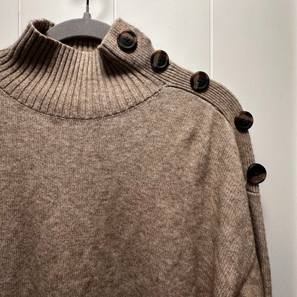 Anthropologie Plus Beige Sweater, Size 1X - NWT - Picture 1 of 5
